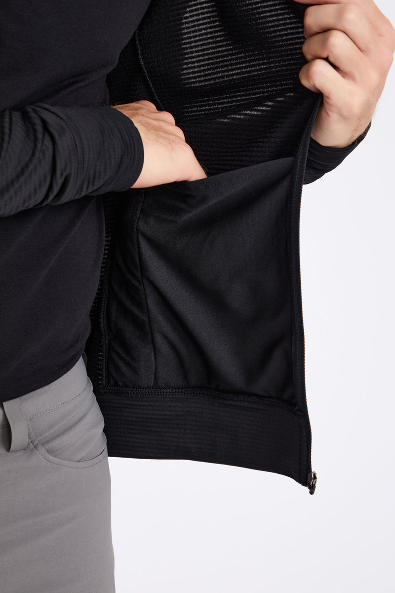 Jaqueta Thermal Grid Hood Solo