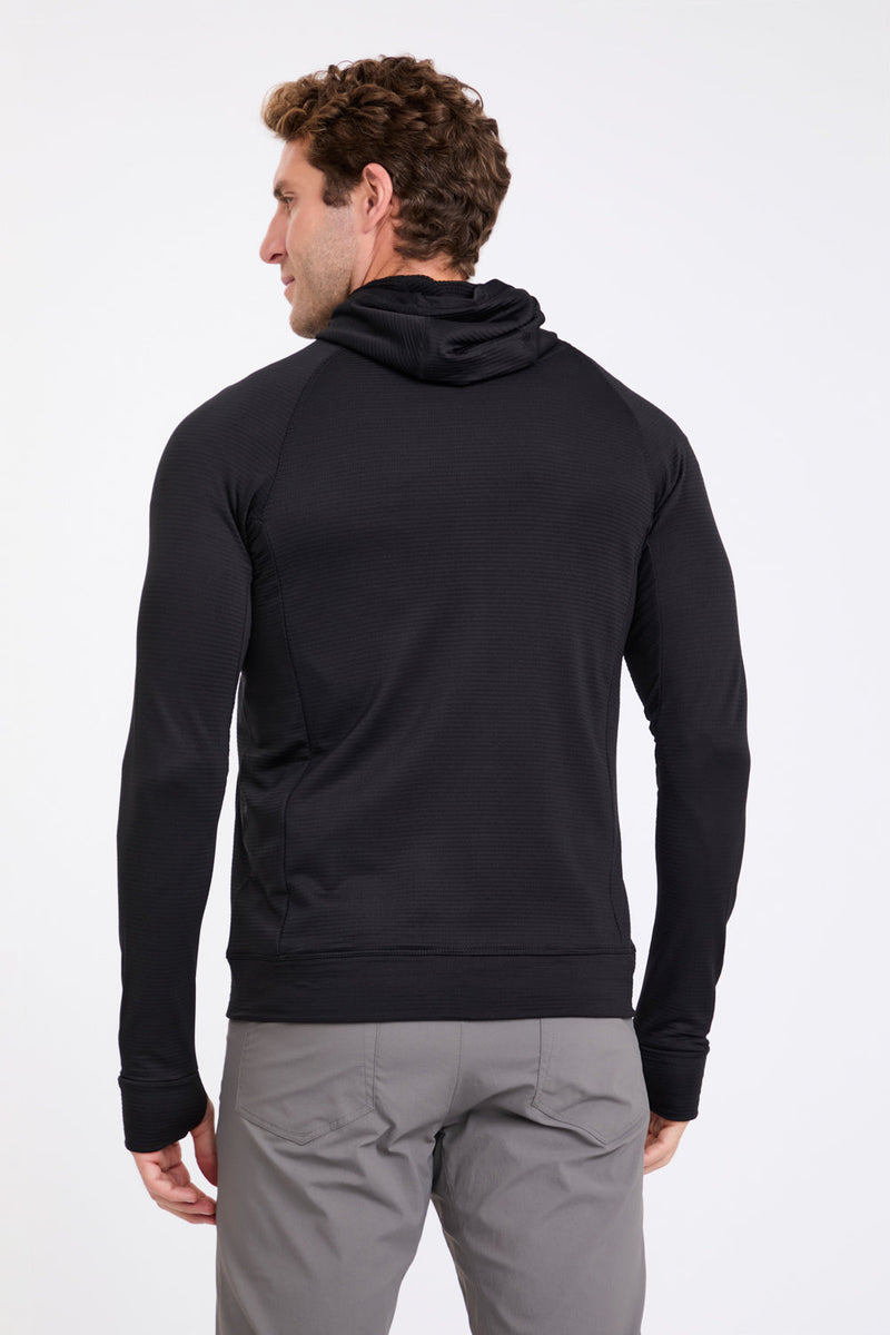 Jaqueta Thermal Grid Hood Solo