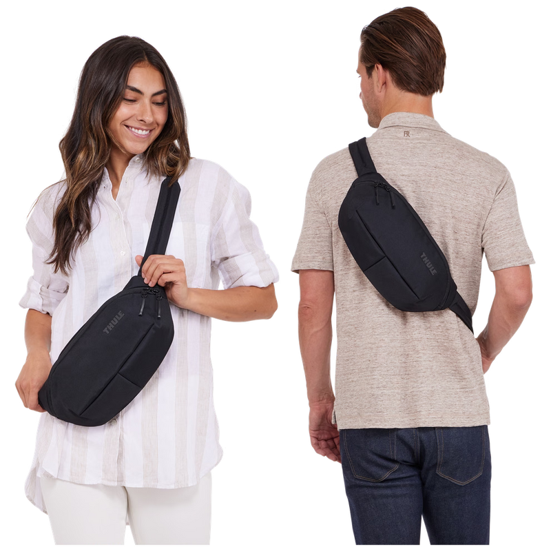 Bolsa Lateral Thule Subterra 2 Sling 3L Black — detalhes de organização